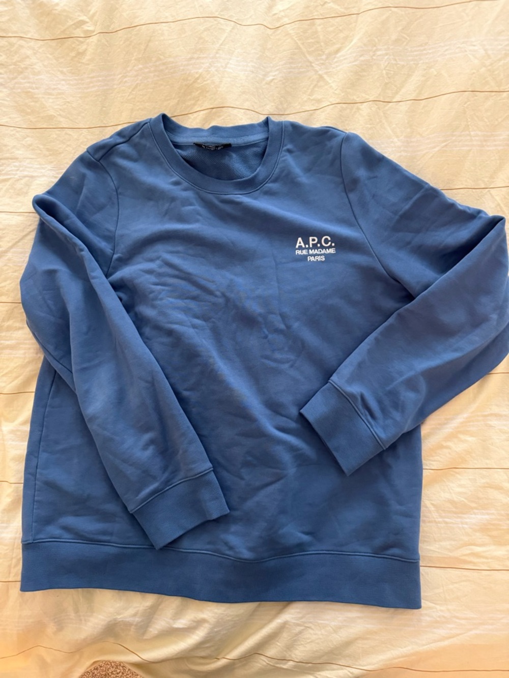 A.P.C. Women's Crewneck Sweatshirt in Blue